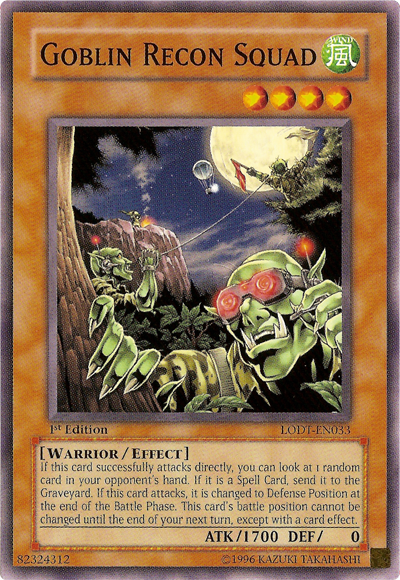 Goblin Recon Squad (LODT-EN033) - Light of Destruction Unlimited