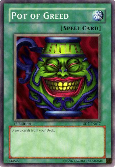 Pot of Greed [SD2-EN017] Common - Josh's Cards