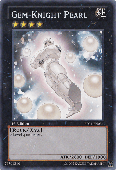 Gem-Knight Pearl [BP01-EN031] Rare - Josh's Cards
