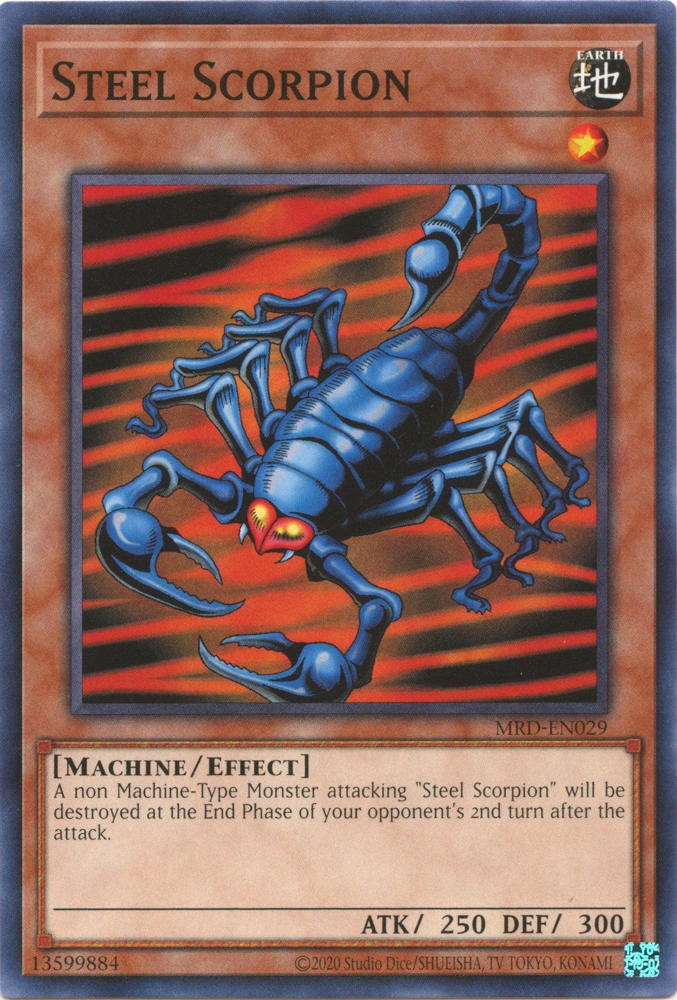 Steel Scorpion (25th Anniversary) [MRD-EN029] Common - Josh's Cards