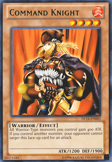 Command Knight (Green) [DL14-EN002] Rare - Josh's Cards