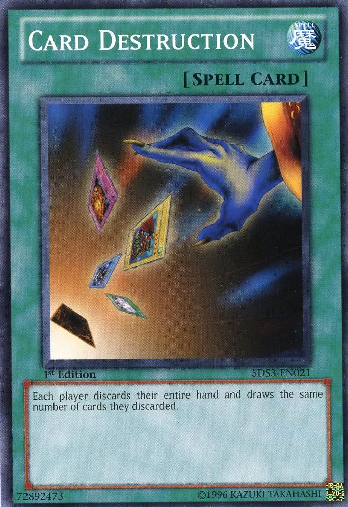 Card Destruction [5DS3-EN021] Common - Josh's Cards