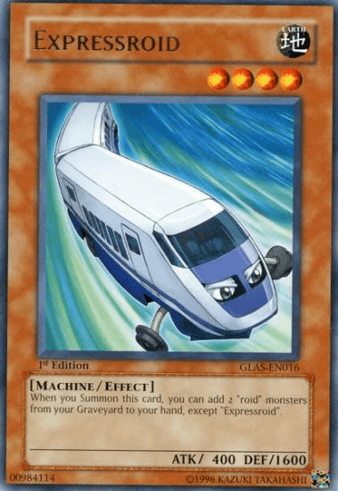 Expressroid [GLAS-EN016] Rare - Josh's Cards