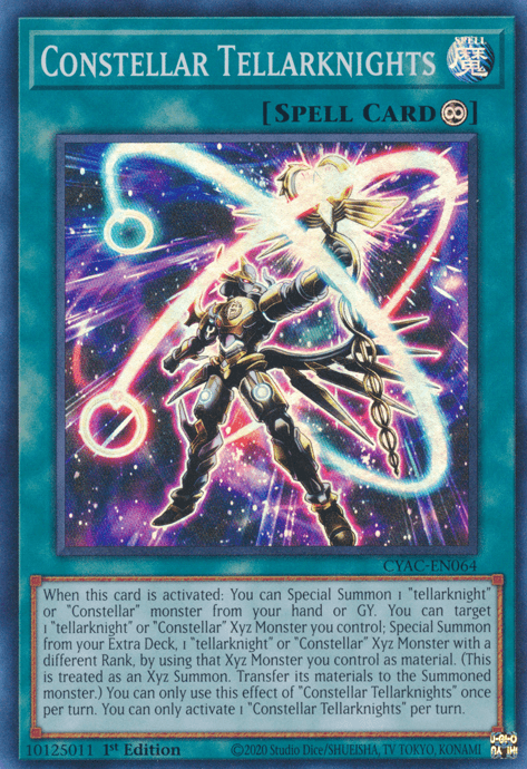 Constellar Tellarknights [CYAC-EN064] Super Rare - Josh's Cards