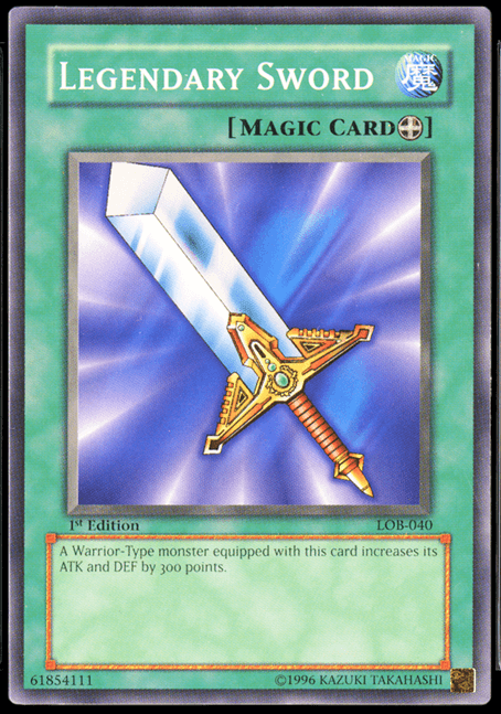 Legendary Sword [LOB-040] Common - Josh's Cards