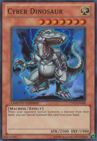 Cyber Dinosaur [CT07-EN008] Super Rare - Josh's Cards