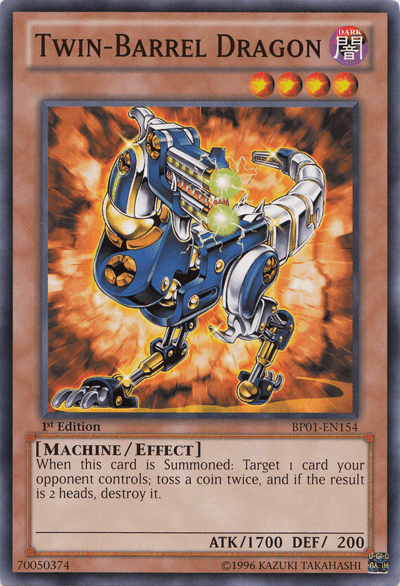 Twin-Barrel Dragon [BP01-EN154] Common - Josh's Cards