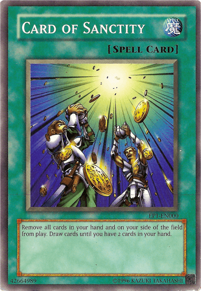 Card of Sanctity (Kids WB Duel of Destiny Promo) [EP1-EN000] Common - Josh's Cards