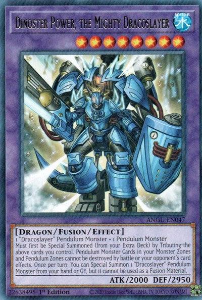 Dinoster Power, the Mighty Dracoslayer (Rare) [ANGU-EN047] Rare - Josh's Cards