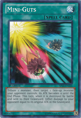 Mini Guts [SP14-EN036] Starfoil Rare - Josh's Cards