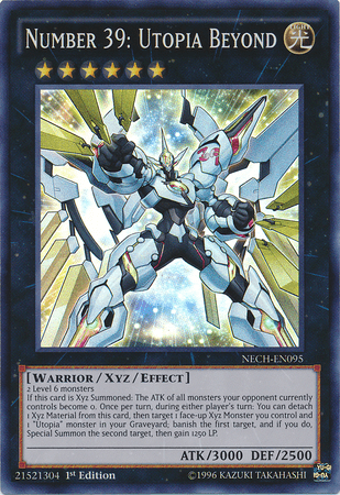 Number 39: Utopia Beyond [NECH-EN095] Super Rare - Josh's Cards