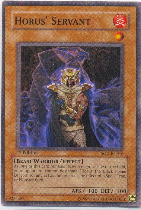 Horus' Servant [SOD-EN016] Common - Josh's Cards