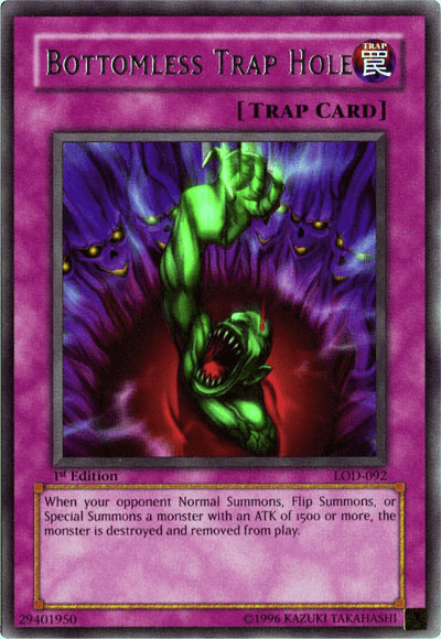 Bottomless Trap Hole [LOD-092] Rare - Josh's Cards