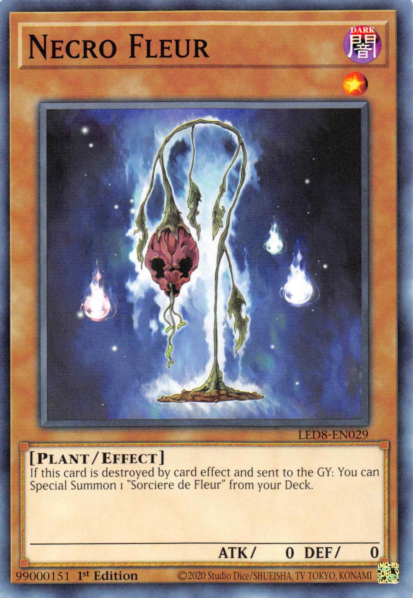 Necro Fleur [LED8-EN029] Common - Josh's Cards