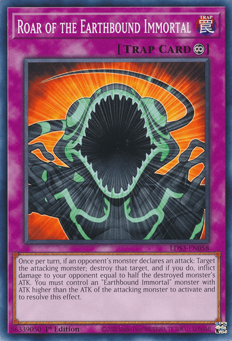 Roar of the Earthbound Immortal [LDS3-EN058] Common - Josh's Cards