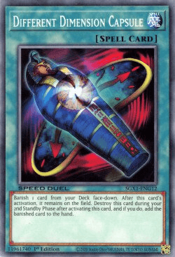 Different Dimension Capsule [SGX1-ENG12] Common - Josh's Cards