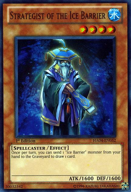 Strategist of the Ice Barrier [HA04-EN052] Super Rare - Josh's Cards