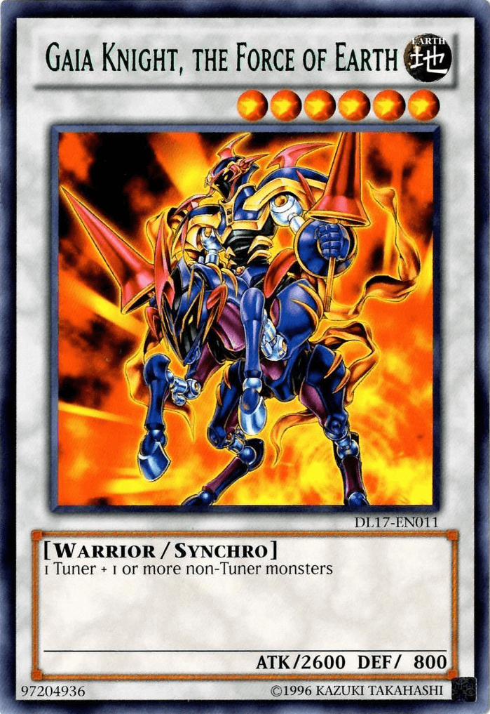 Gaia Knight, the Force of Earth (Green) [DL17-EN011] Rare - Josh's Cards