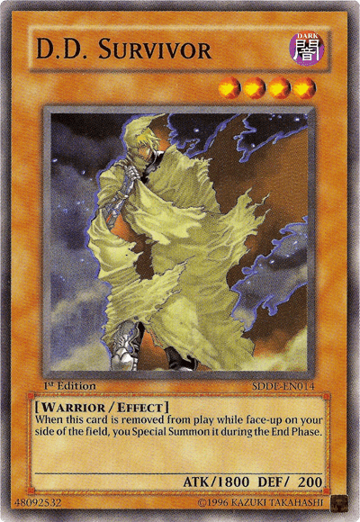 D.D. Survivor [SDDE-EN014] Common - Josh's Cards
