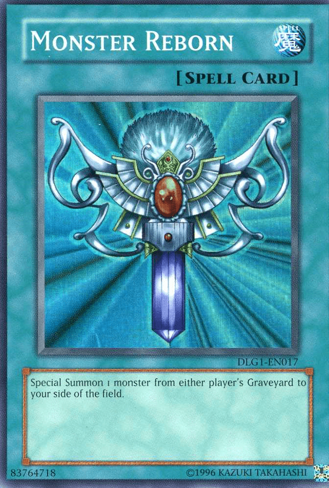 Monster Reborn [DLG1-EN017] Super Rare - Josh's Cards