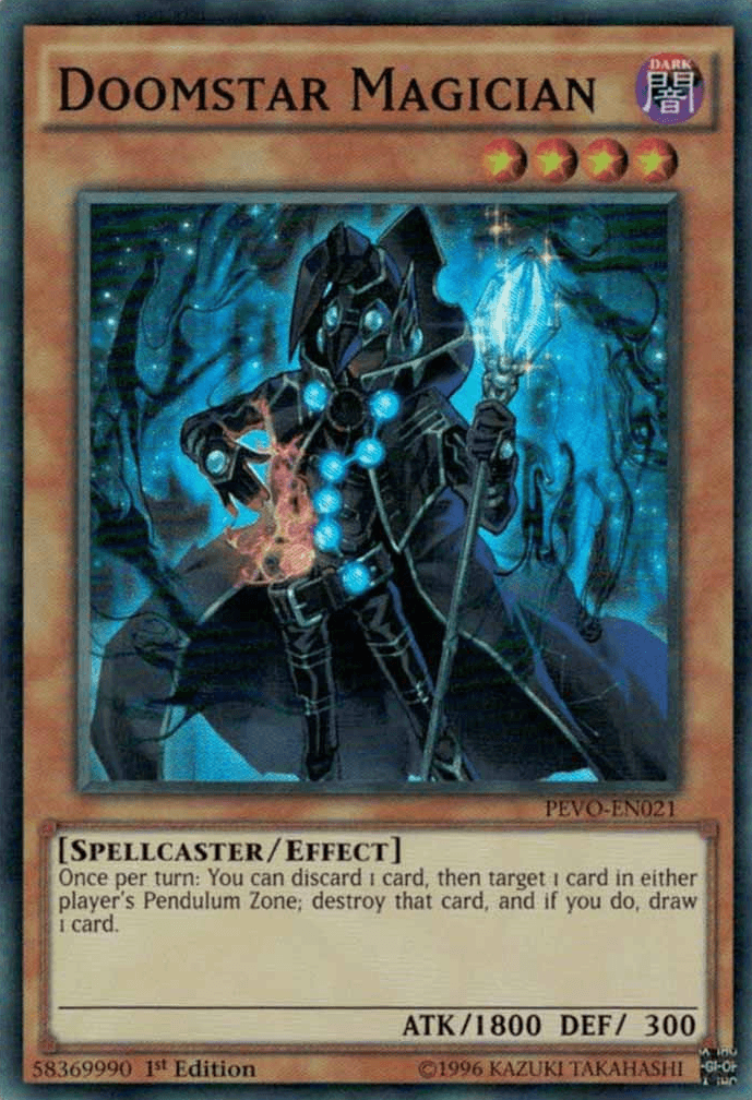 Doomstar Magician [PEVO-EN021] Super Rare - Josh's Cards