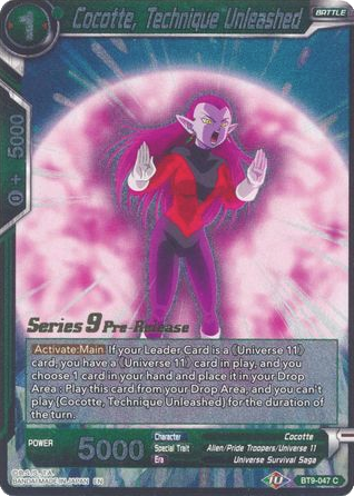 Cocotte, Technique Unleashed (BT9-047) [Universal Onslaught Prerelease Promos] Parallel Foil