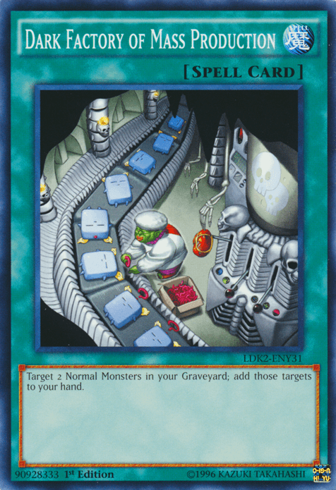 Dark Factory of Mass Production [LDK2-ENY31] Common - Josh's Cards