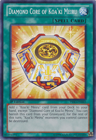 Diamond Core of Koa'ki Meiru [PRIO-EN065] Common - Josh's Cards