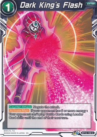 Dark King's Flash (BT12-150) [Vicious Rejuvenation] Parallel Foil