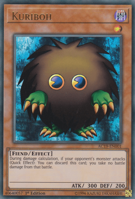 Kuriboh [AC19-EN001] Ultra Rare - Josh's Cards