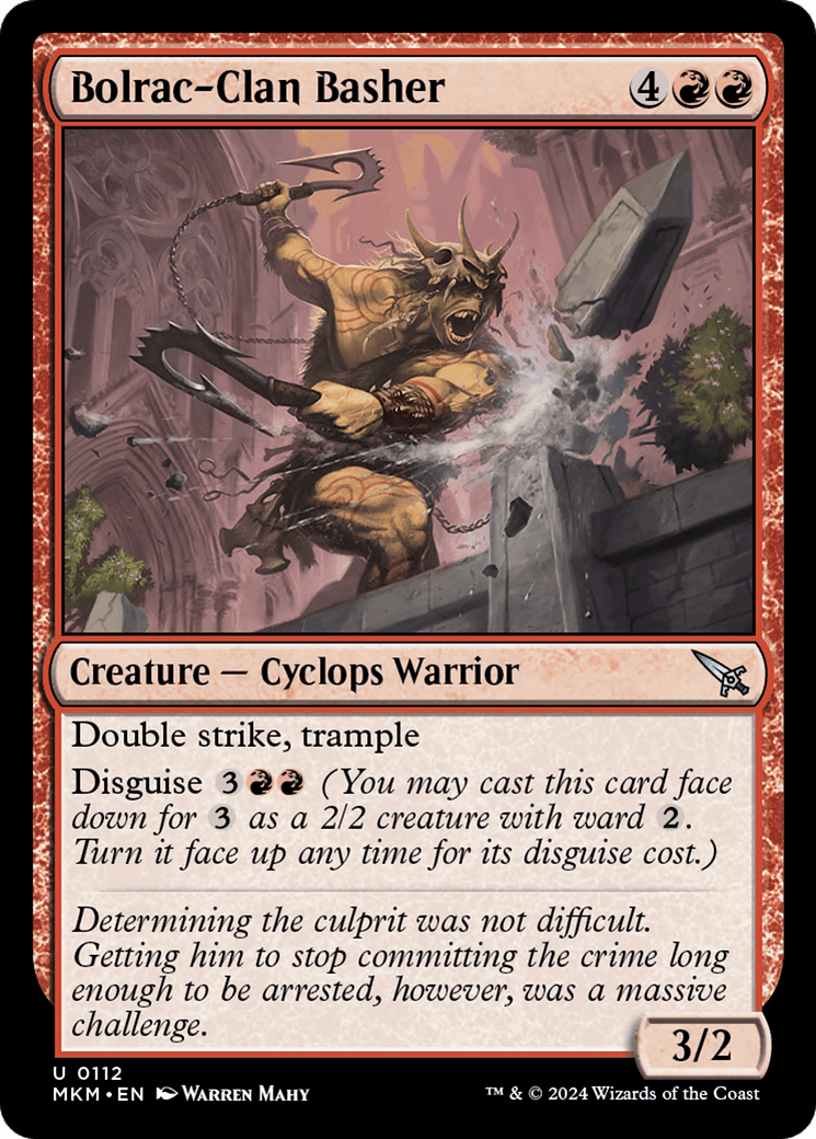 Bolrac-Clan Basher [Murders at Karlov Manor] - Josh's Cards