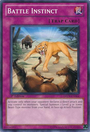 Battle Instinct [DREV-EN064] Common - Josh's Cards