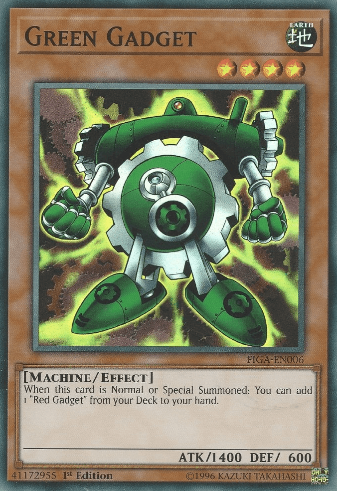 Green Gadget [FIGA-EN006] Super Rare - Josh's Cards