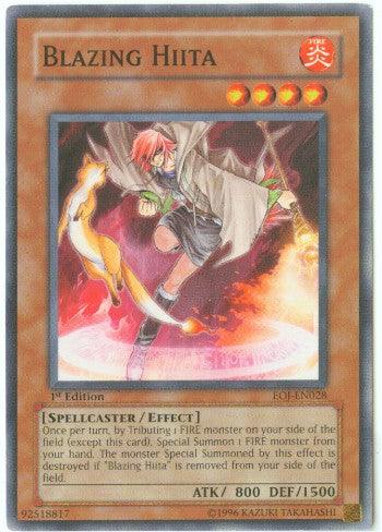 Blazing Hiita [EOJ-EN028] Common - Josh's Cards