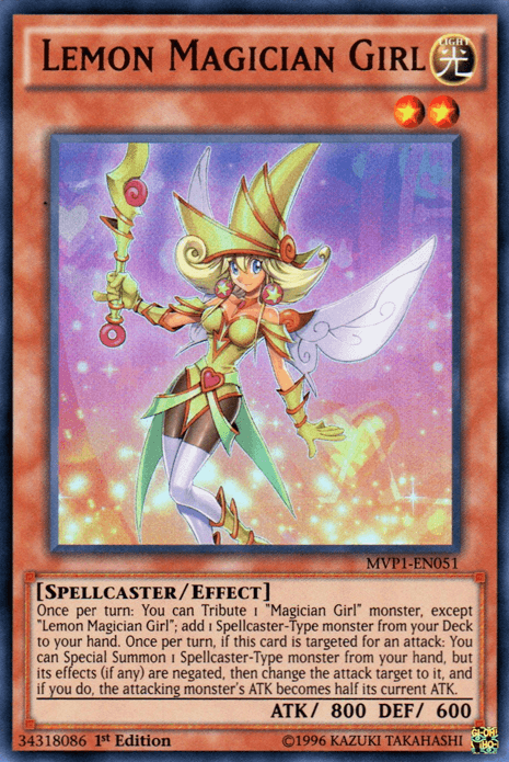 Lemon Magician Girl [MVP1-EN051] Ultra Rare - Josh's Cards
