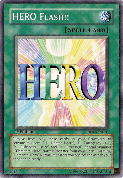 HERO Flash!! [DP03-EN020] Common - Josh's Cards