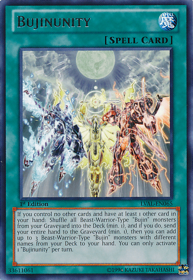 Bujinunity [LVAL-EN065] Rare - Josh's Cards