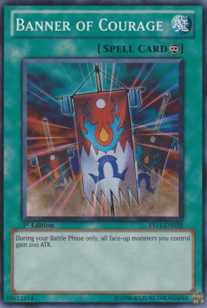 Banner of Courage [YS11-EN028] Common - Josh's Cards