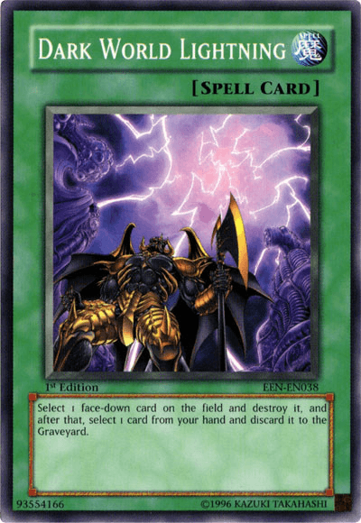 Dark World Lightning [EEN-EN038] Common - Josh's Cards