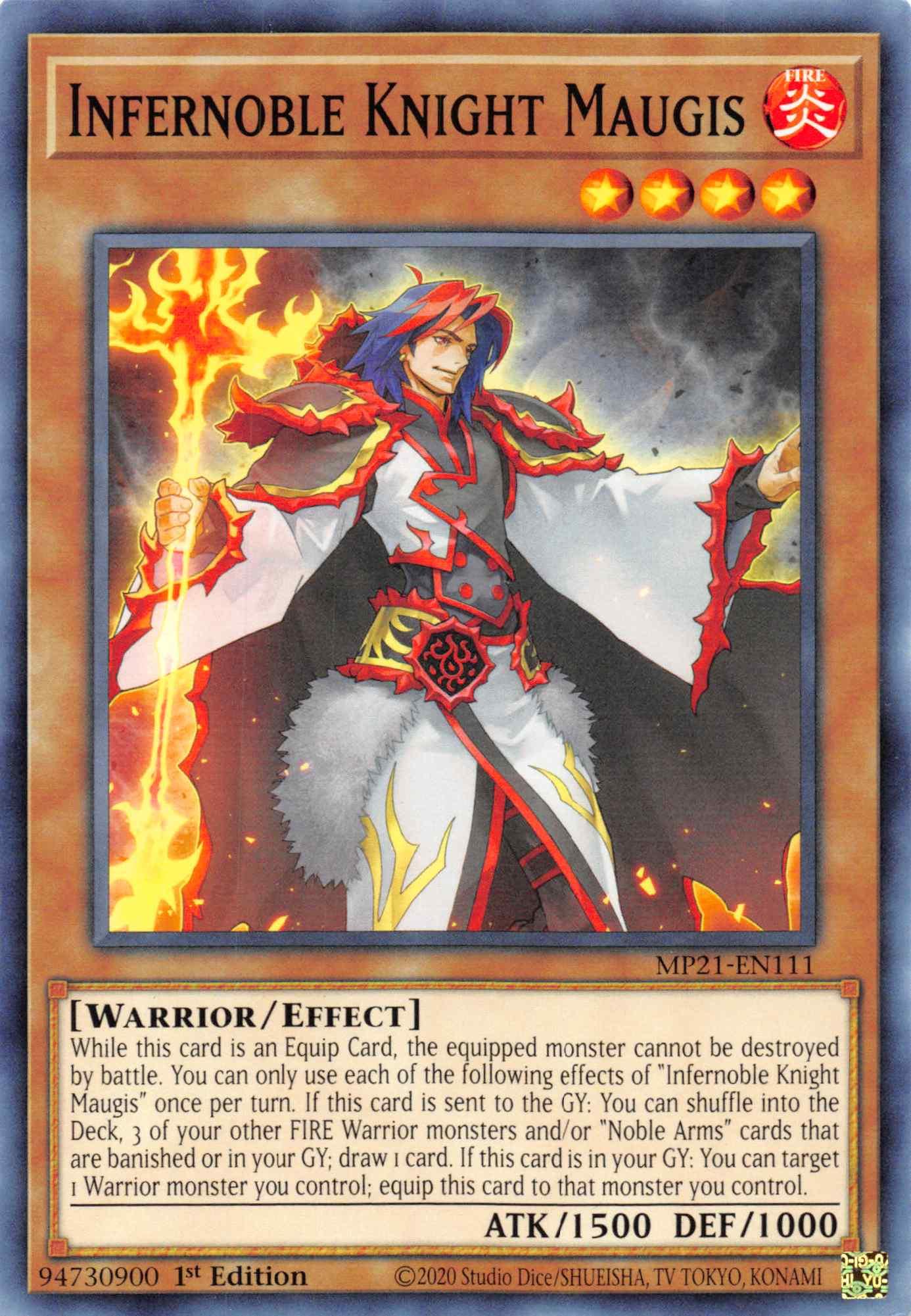 Infernoble Knight Maugis [MP21-EN111] Common - Josh's Cards