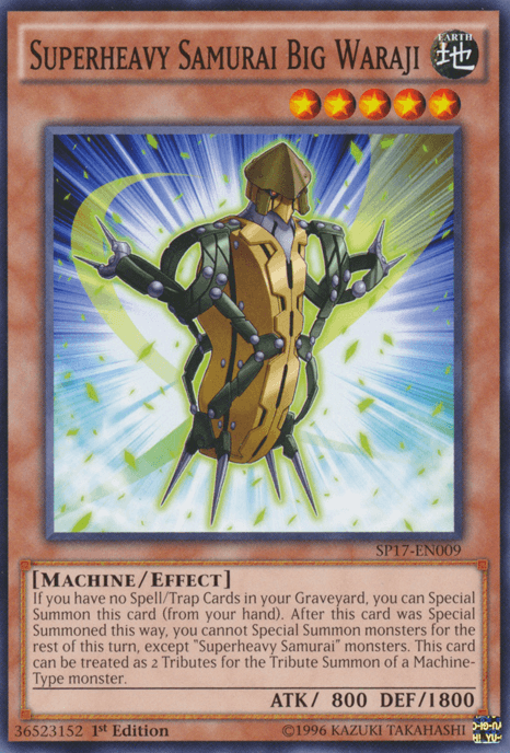 Superheavy Samurai Big Waraji [SP17-EN009] Common - Josh's Cards