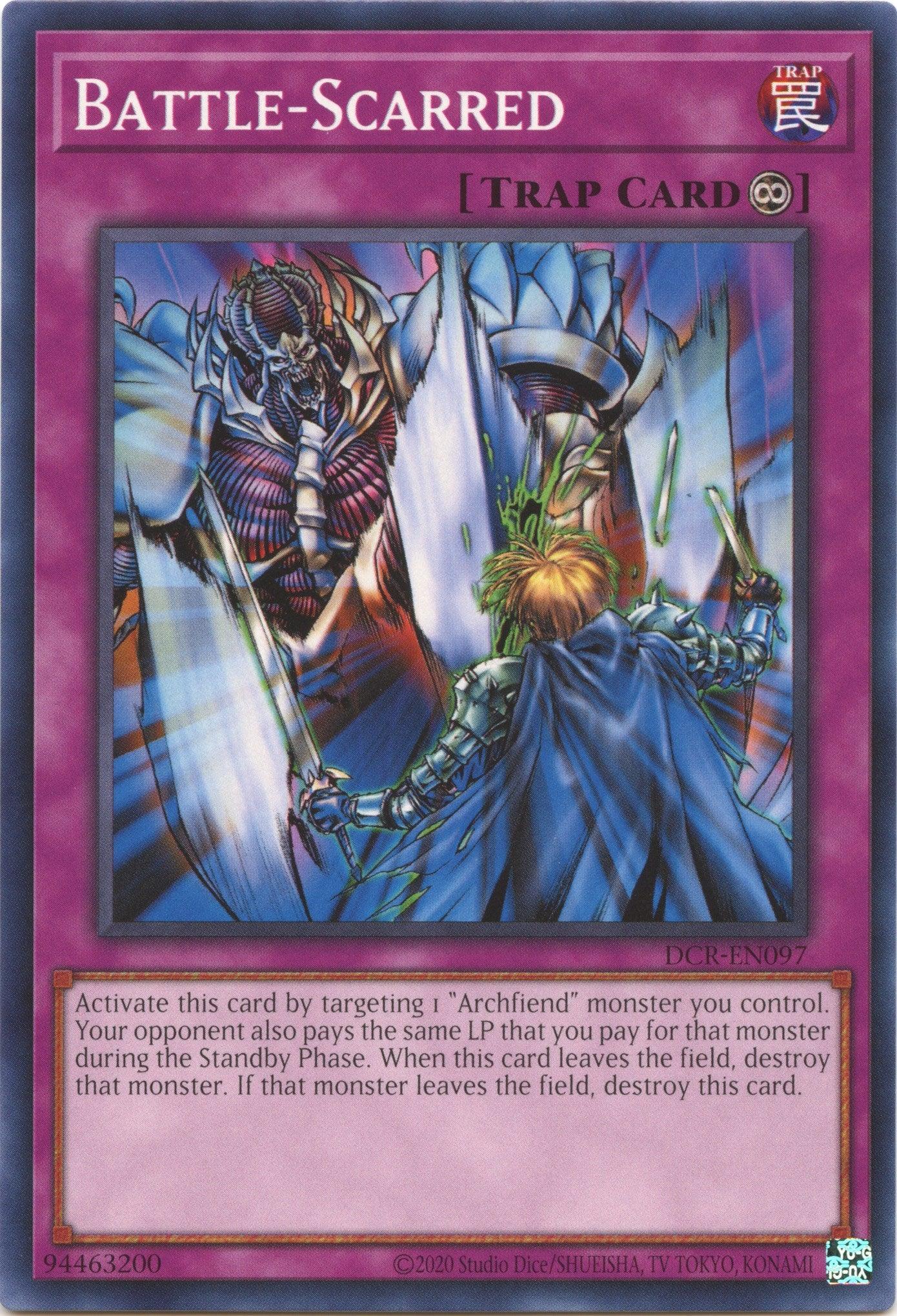 Battle-Scarred (25th Anniversary) [DCR-EN097] Common - Josh's Cards