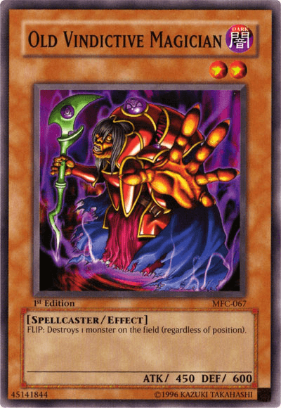 Old Vindictive Magician [MFC-067] Common - Josh's Cards