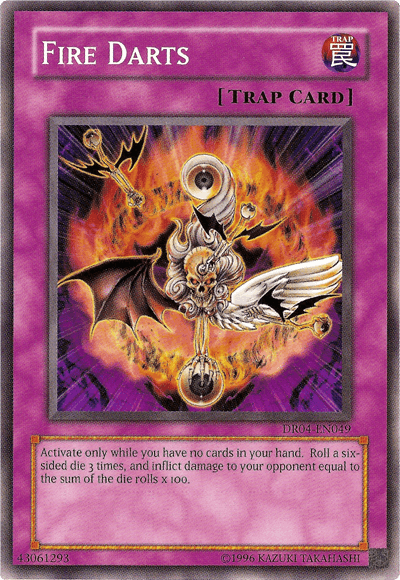 Fire Darts [DR04-EN049] Common - Josh's Cards
