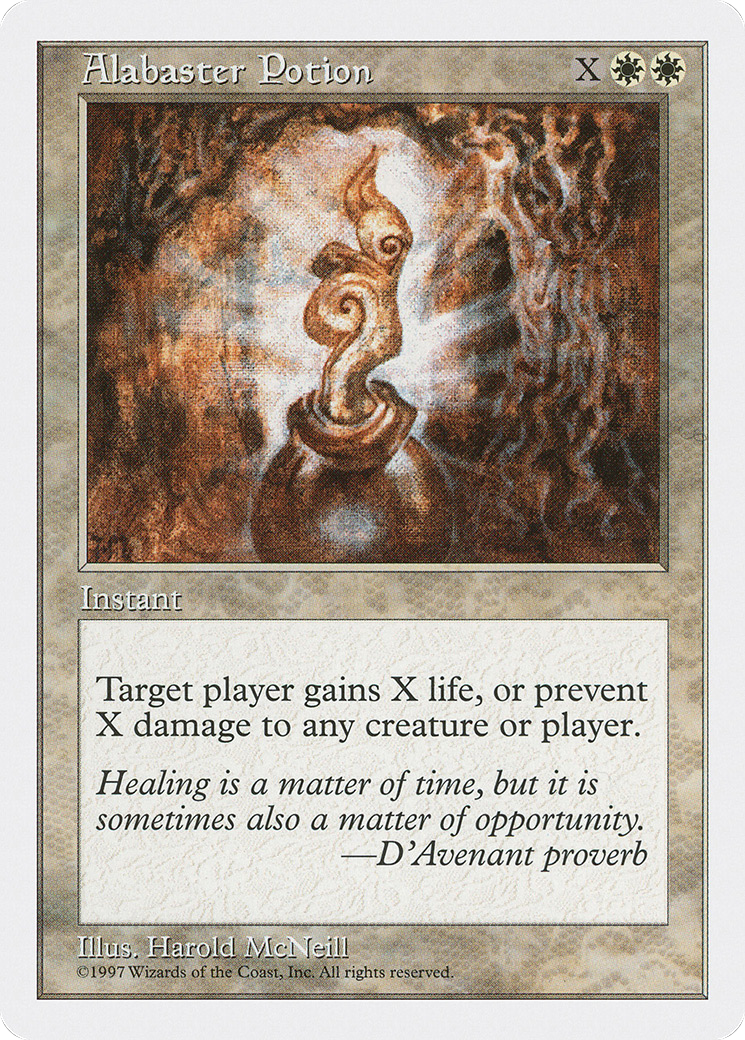 Alabaster Potion (5ED-) - Fifth Edition