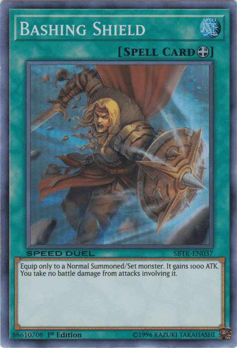 Bashing Shield [SBTK-EN037] Super Rare - Josh's Cards