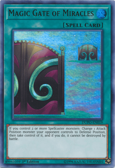 Magic Gate of Miracles [DUPO-EN019] Ultra Rare - Josh's Cards