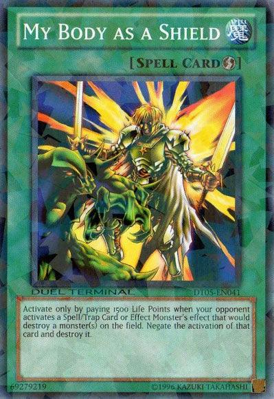My Body as a Shield [DT05-EN041] Common - Josh's Cards