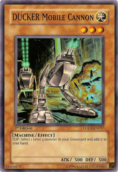 DUCKER Mobile Cannon (LODT-EN037) - Light of Destruction Unlimited