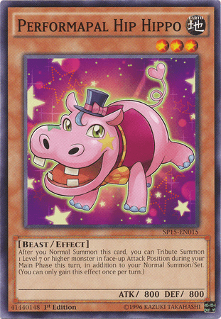 Performapal Hip Hippo [SP15-EN015] Common - Josh's Cards